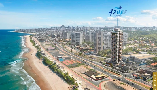 Azure Patamares | 1 e 2 Quartos com Vista Mar, Salvador-Ba